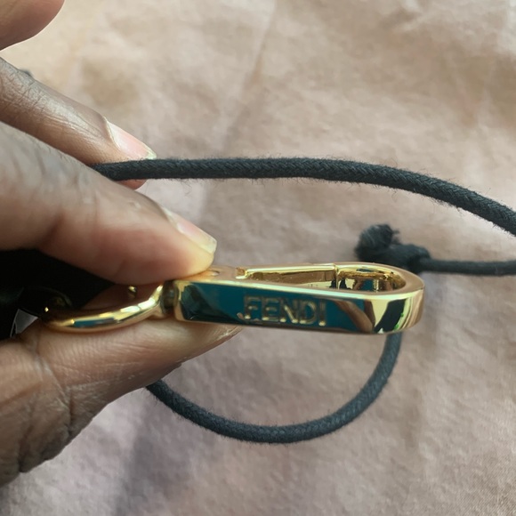 COPY - Fendi glasses case black and gold  dimensions 5/8 inch 12/20 cm - Picture 4 of 10